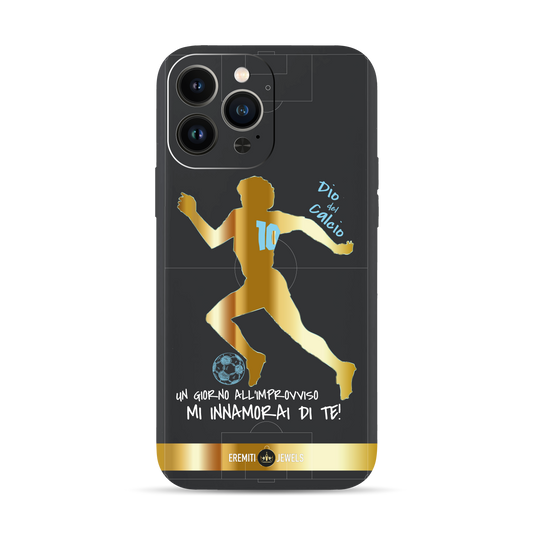 Cover per iPhone - DIO DEL CALCIO GOLD EDITION - TPU ultra sottile super resistente impermeabile seleziona il modello compatibile con il tuo smartphone