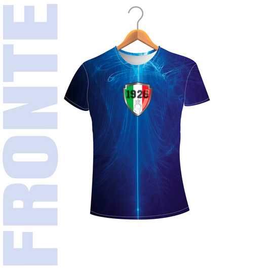 T-Shirt Personalizzata Unisex - 1926 SCUDETTO - Full Print Regular Girocollo Mezze Maniche Sportiva Totalmente Stampata