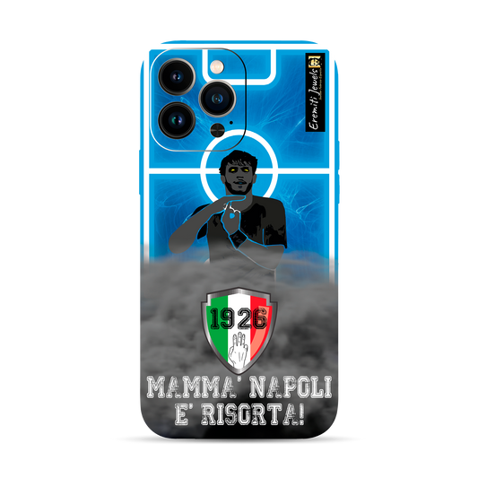 Cover per iPhone - NAPOLI è RISORTA LIMITED EDITION - TPU ultra sottile super resistente impermeabile seleziona il modello compatibile con il tuo smartphone