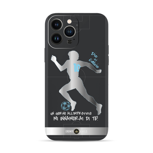 Cover per iPhone - DIO DEL CALCIO SILVER EDITION - TPU ultra sottile super resistente impermeabile seleziona il modello compatibile con il tuo smartphone