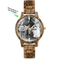 Orologio Personalizzato in 3D Unisex - NATURAL WOOD - Vero Legno