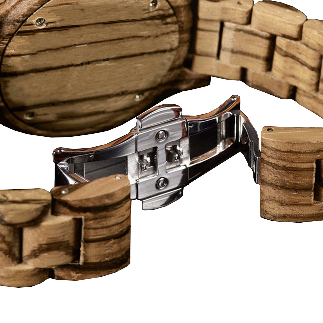 Orologio Personalizzato in 3D Unisex - NATURAL WOOD - Vero Legno