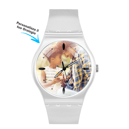 Orologio Personalizzato in 3D Uomo, Donna, Bambino - Soft Gum