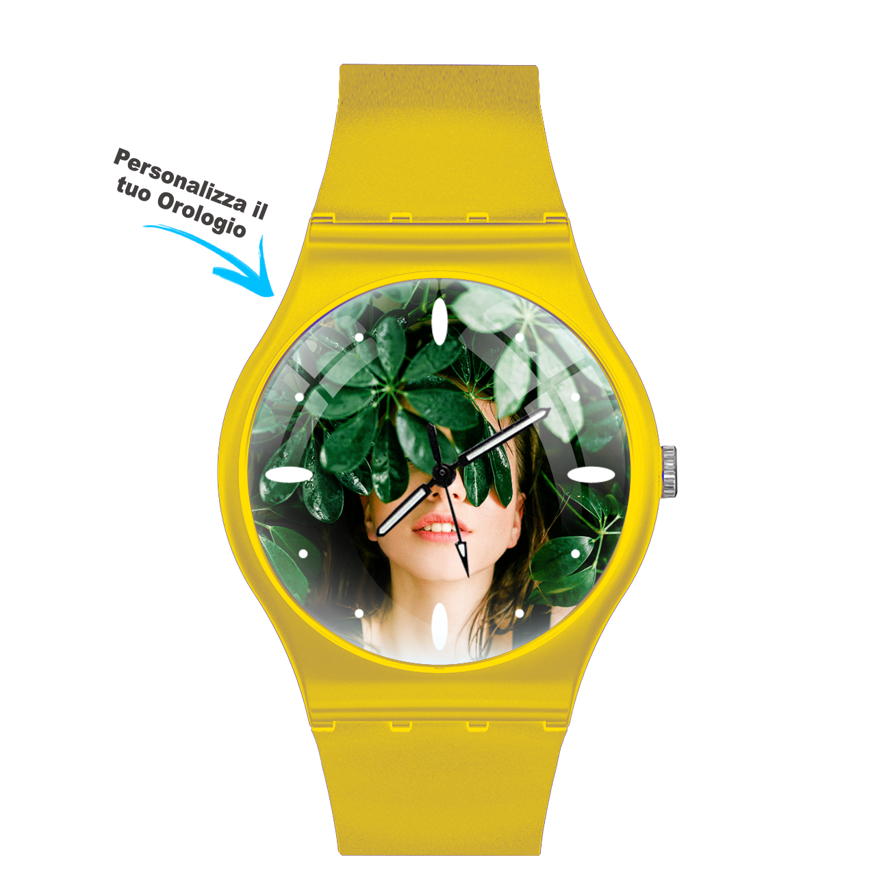 Orologio Personalizzato in 3D Uomo, Donna, Bambino - Soft Gum