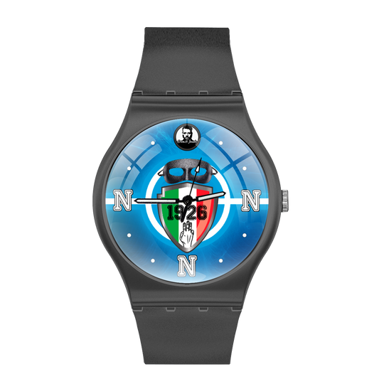 Orologio Personalizzato - 1926 SCUDETTO - quadrante con stampa in rilievo modello Unisex - Soft Gum